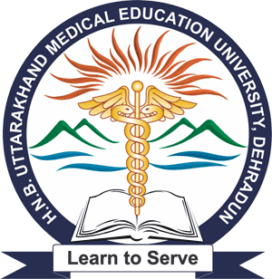 H.N.B. Uttarakhand Medical Education University, Dehradun Logo