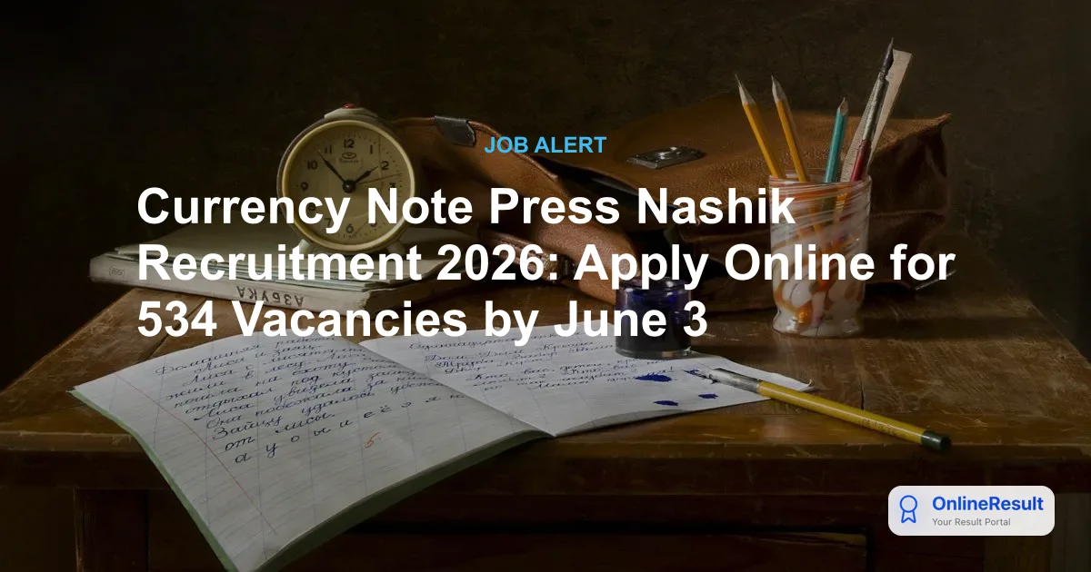 CNP Nashik Exam Date 2026 Out, Check Official Schedule & Updates