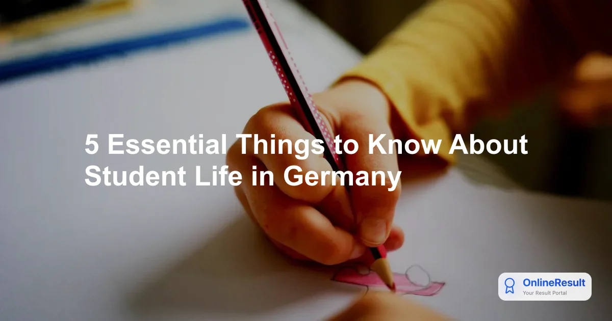 5 Essential Things to Know About Student Life in Germany