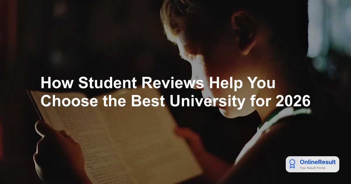 How Student Reviews Help You Choose the Best University for 2026