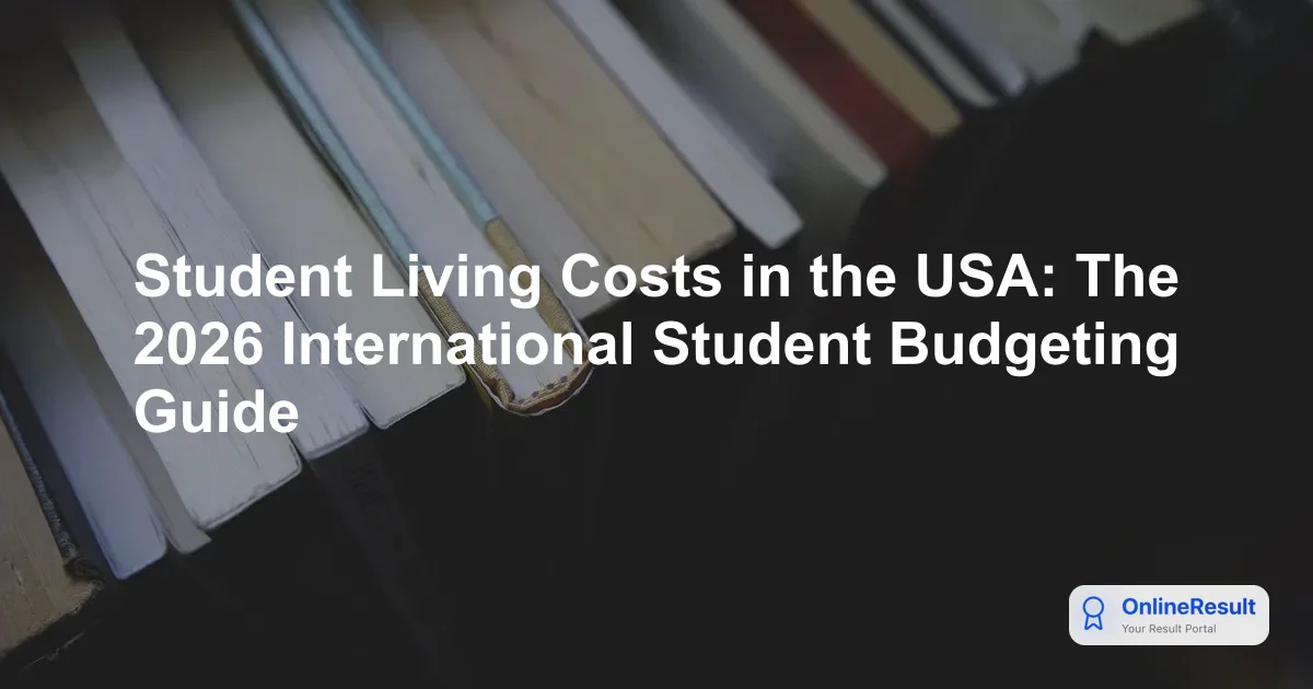 Student Living Costs in the USA: The 2026 International Student Budgeting Guide