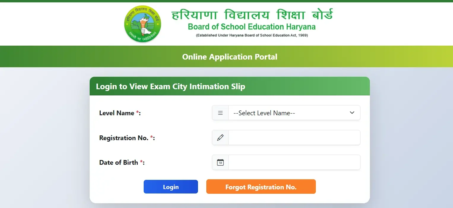 HTET City Intimation Slip 2026 Out @htet.in, Check Your Exam City, Before Admit Card_3.1
