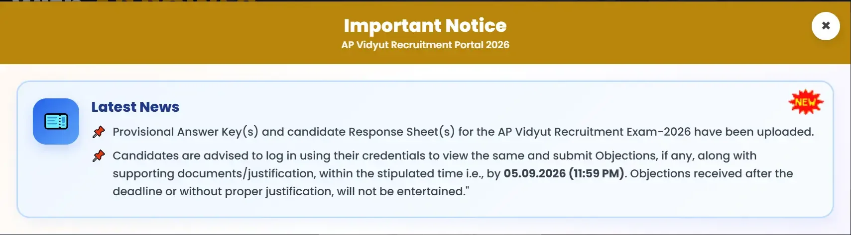 AP AEE Answer Key 2026 Out: Download Response Sheet & Raise Objections By 5 Sep_3.1