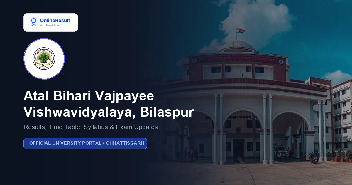 ABVV N062-B.C.A. SECOND SEMESTER (JUNE-2025) Result 2025 – Check Now ...